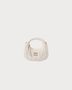 MIU MIU Wander Matelasse Nappa Leather Hobo Mini-Bag | 繆繆 迷你手袋 (多色) - LondonKelly 英國名牌代購