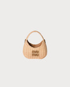 MIU MIU Wander Wicker Handbag | 缪缪 草编袋 (啡色) - LondonKelly 英国名牌代购