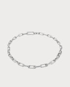 MONICA VINADER Alta Capture Charm Sterling Silver Link Necklace | 頸鏈 (銀色) - LondonKelly 英國名牌代購