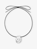 MONICA VINADER Aria Cord Gold Vermeil Necklace | 颈链 (银色) - LondonKelly 英国名牌代购