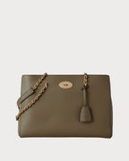 MULBERRY Lily Chain Tote | 瑪百莉 Lily 鏈條托特包(亞麻綠色) - LondonKelly 英國名牌代購