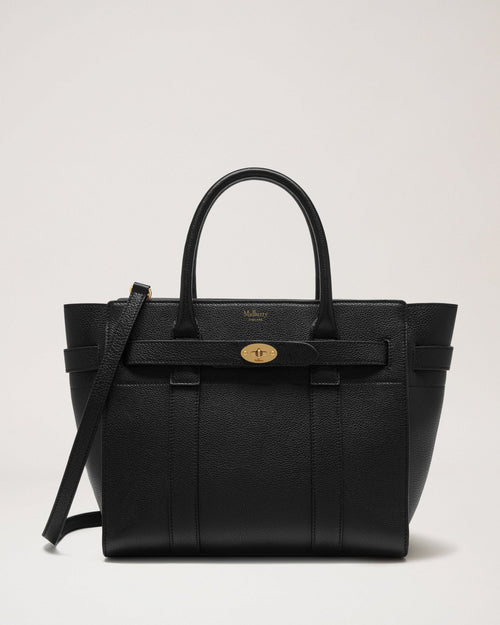 MULBERRY Small Zipped Bayswater | 瑪百莉 小號拉鍊貝斯沃特包(黑色) - LondonKelly 英國名牌代購