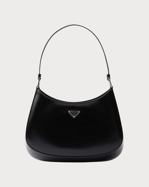 PRADA 1BC499 Cleo Brushed Leather Shoulder Bag | 普拉达 手袋 (多色) - LONDONKELLY 英国名牌代购