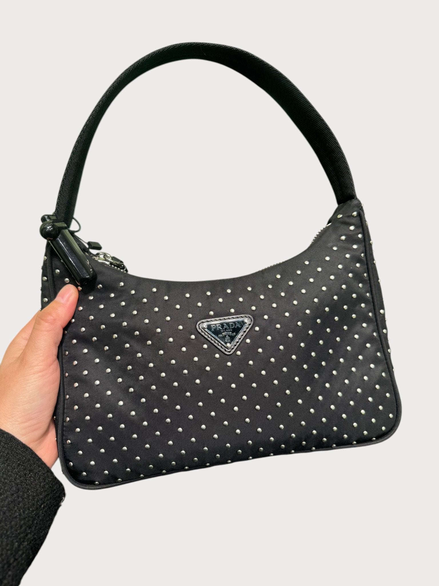 普拉達 1BC515 Hobo Bag 流浪袋(黑色) | LONDONKELLY – LONDONKELLY