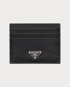 PRADA 1MC025 Saffiano Leather Triangle Logo Card Holder | 普拉達 卡套 (多色) - LONDONKELLY 英國名牌代購