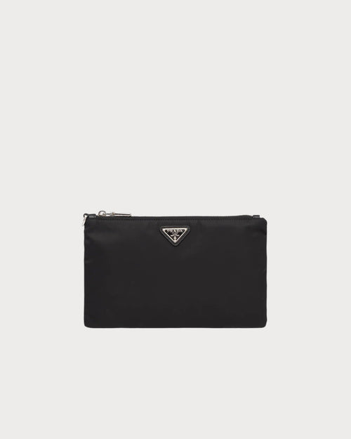 PRADA 2NH004 Men's Re - Nylon and Saffiano Leather Pouch Black | 普拉達 男仕手袋 (黑色) - LONDONKELLY 英國名牌代購