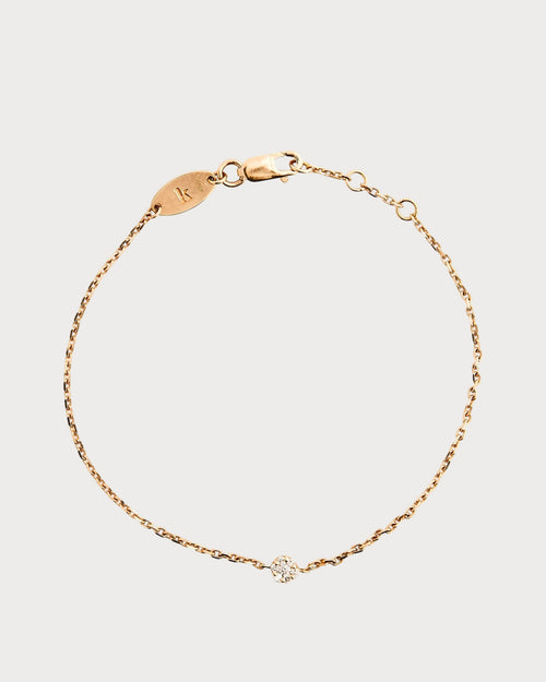 REDLINE Rose Gold and Diamond Illusion Bracelet | 紅繩 手鏈 (多色) - LondonKelly 英國名牌代購