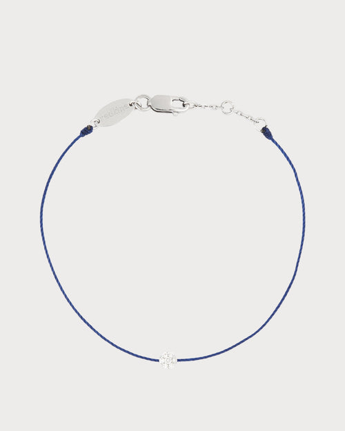 REDLINE White Gold and Diamond Illusion Bracelet | 紅繩 手鏈 (0.05CT/多色) - LondonKelly 英國名牌代購