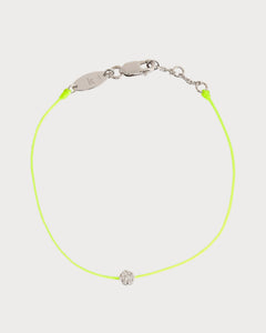 REDLINE White Gold and Diamond Illusion Bracelet | 紅繩 手鏈 (0.05CT/多色) - LondonKelly 英國名牌代購