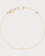 REDLINE Yellow Gold and Diamond Illusion Bracelet | 红绳 手链 (金色) - LONDONKELLY 英国名牌代购