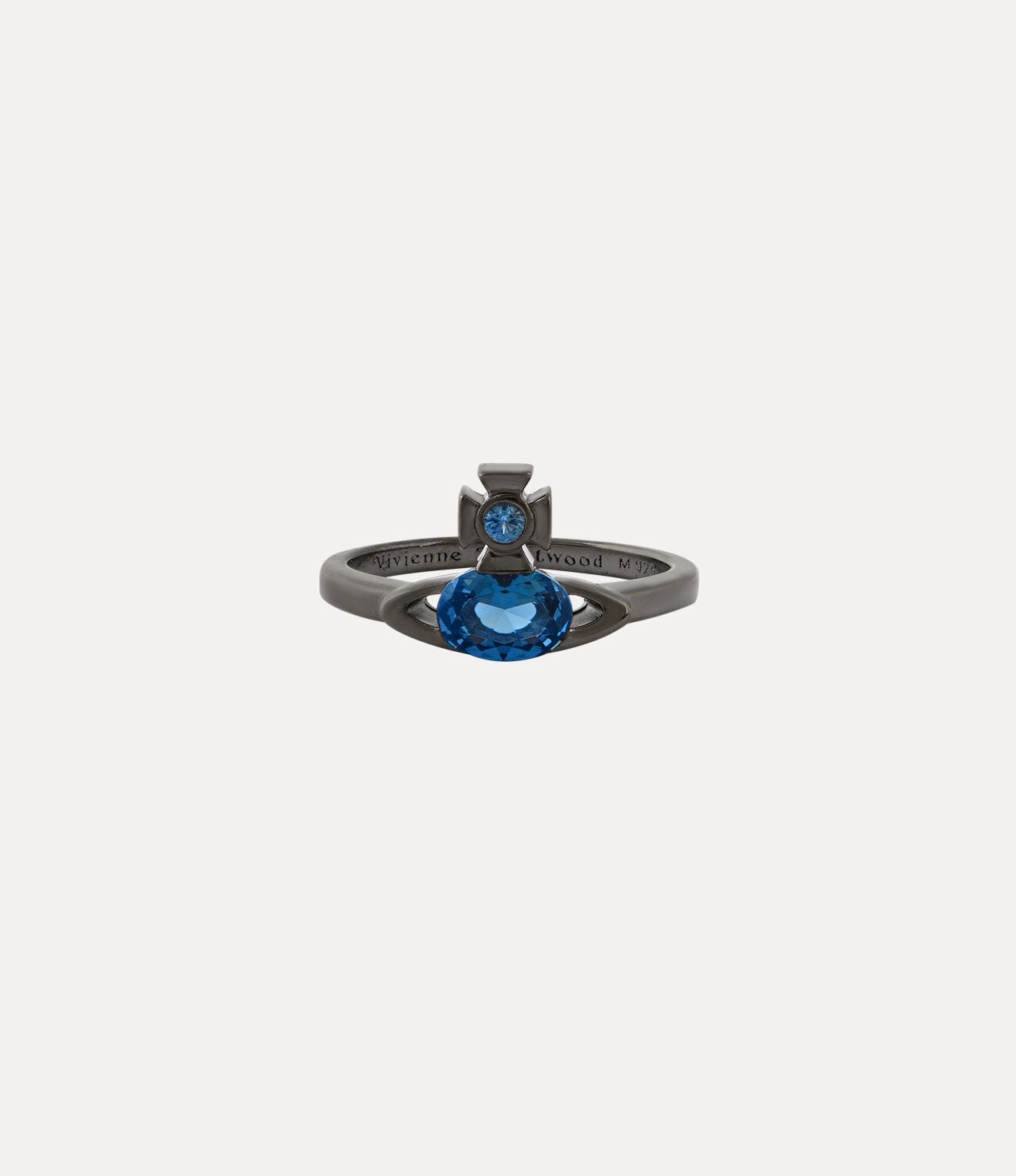Vivienne Westwood ALLIE  リング Vivienne Westwood Platinum/White Allie Ring – Retro Designer