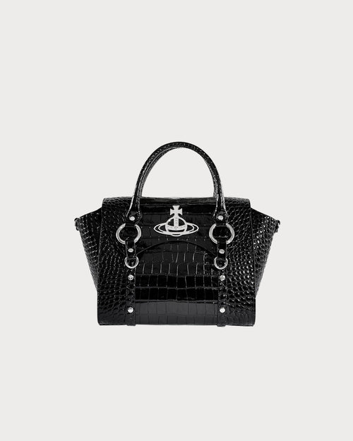 VIVIENNE WESTWOOD Betty Medium Handbag | 西太后 手袋 (中碼/黑色) - LondonKelly 英國名牌代購