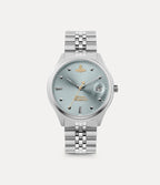 VIVIENNE WESTWOOD Men's Camberwell Watch | 西太后 男仕手錶 (淺藍色) - LondonKelly 英國名牌代購