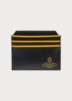 VIVIENNE WESTWOOD Men's Orb Faux Leather Card Holder | 西太后 男仕卡套 (黑色) - LONDONKELLY 英国名牌代购