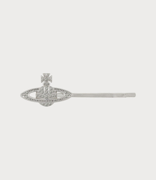 VIVIENNE WESTWOOD Mini Bas Relief Bobby Pin | 西太后 髮夾 (多色) - LONDONKELLY 英國名牌代購