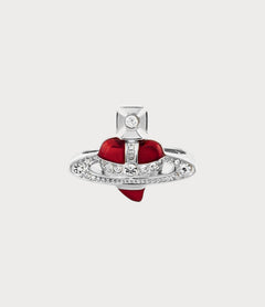 VIVIENNE WESTWOOD New Diamante Heart Ring | 西太后 戒指 (多色) - LONDONKELLY 英國名牌代購