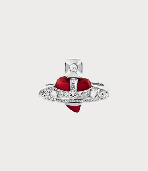 VIVIENNE WESTWOOD New Diamante Heart Ring | 西太后 戒指 (多色) - LONDONKELLY 英國名牌代購