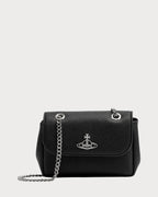 VIVIENNE WESTWOOD Small Faux Leather Cross - Body Bag | 西太后 手袋 (黑色) - LondonKelly 英國名牌代購