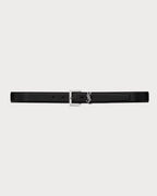YSL SAINT LAURENT Cassandre Belt In Smooth Leather | 圣罗兰 皮带 (3CM/黑色) - LONDONKELLY 英国名牌代购