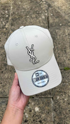 YSL SAINT LAURENT New Era Cassandre Cap In Canvas(2 Colors) - LONDONKELLY 英國名牌代購