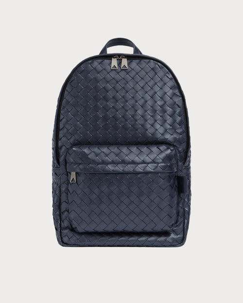 BOTTEGA VENETA Men's Medium Intrecciato Backpack | 葆蝶家 男仕背囊 (Surf)