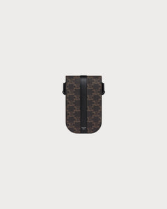 CELINE Triomphe Canvas Phone Pouch | 赛琳 电话套 (老花/多色) - LondonKelly 英国名牌代购