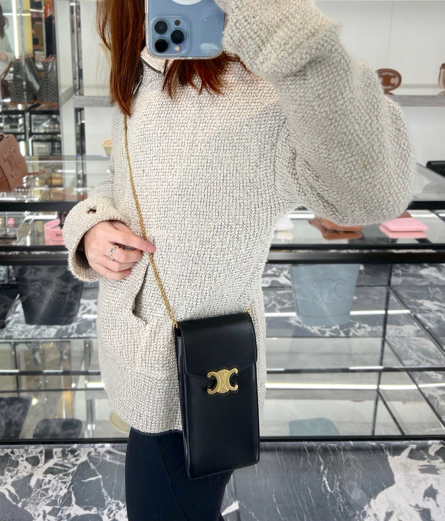 Phone pouch celine Clearance