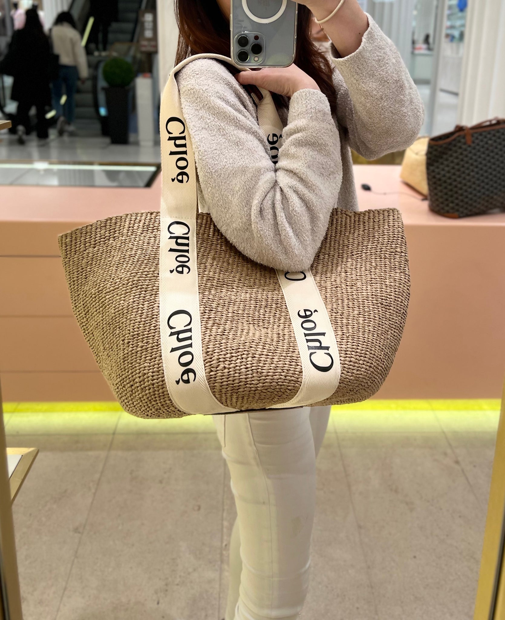 Chloé large basket Clearance
