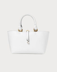 CHLOE Marcie Small Tote Bag | 蔻依 手提袋 (細碼/White)
