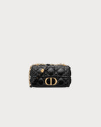 CHRISTIAN DIOR Medium Dior Caro Bag | 迪奧 Caro 手袋 (中碼/黑色) - LONDONKELLY