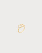 CHRISTIAN DIOR Petit CD Ring | 迪奧 CD 戒指 (金色) - LONDONKELLY