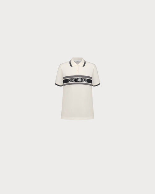 CHRISTIAN DIOR Women's Polo Shirt | 迪奧 Polo恤 (白色) - LONDONKELLY