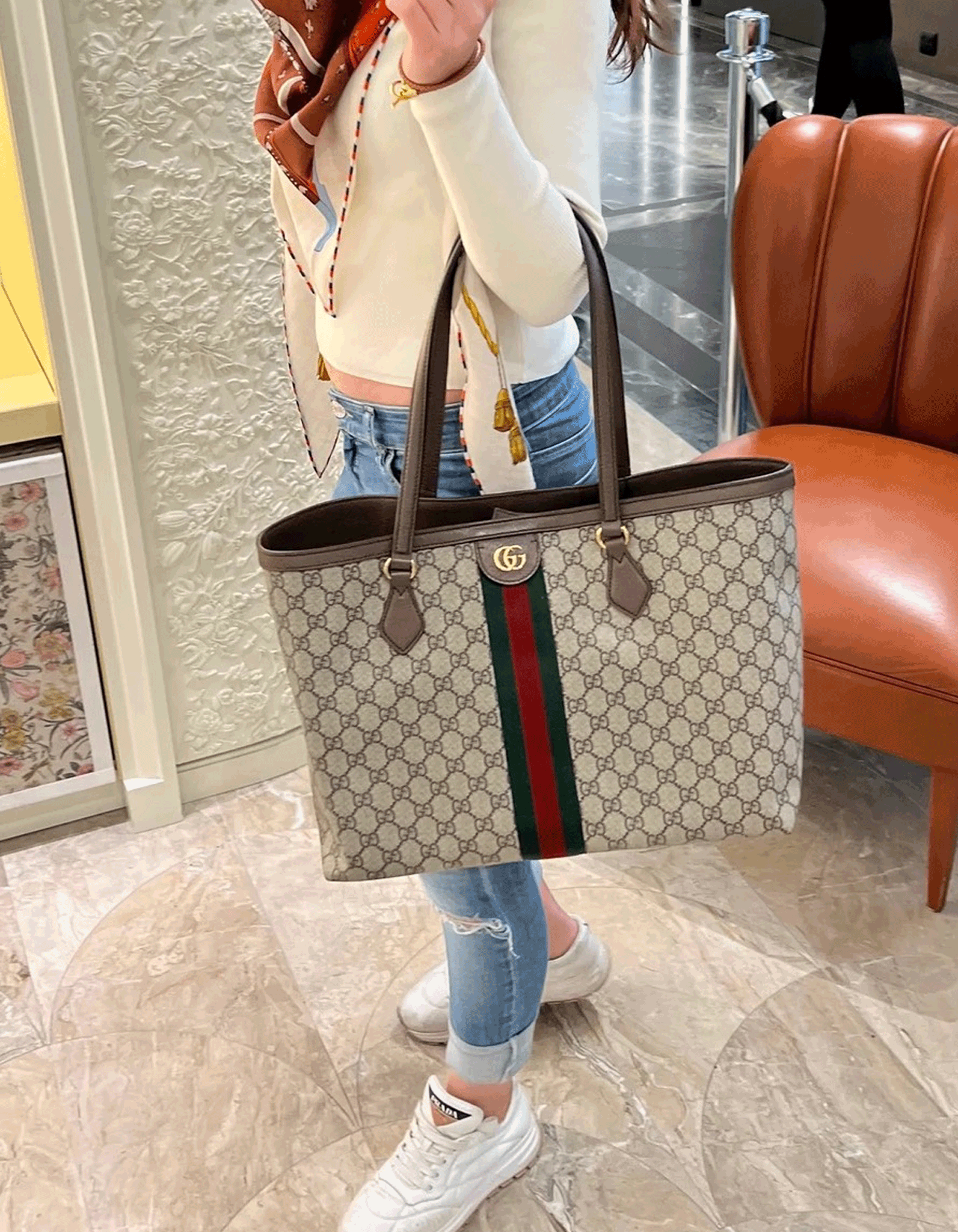 Gucci ophidia tote review online