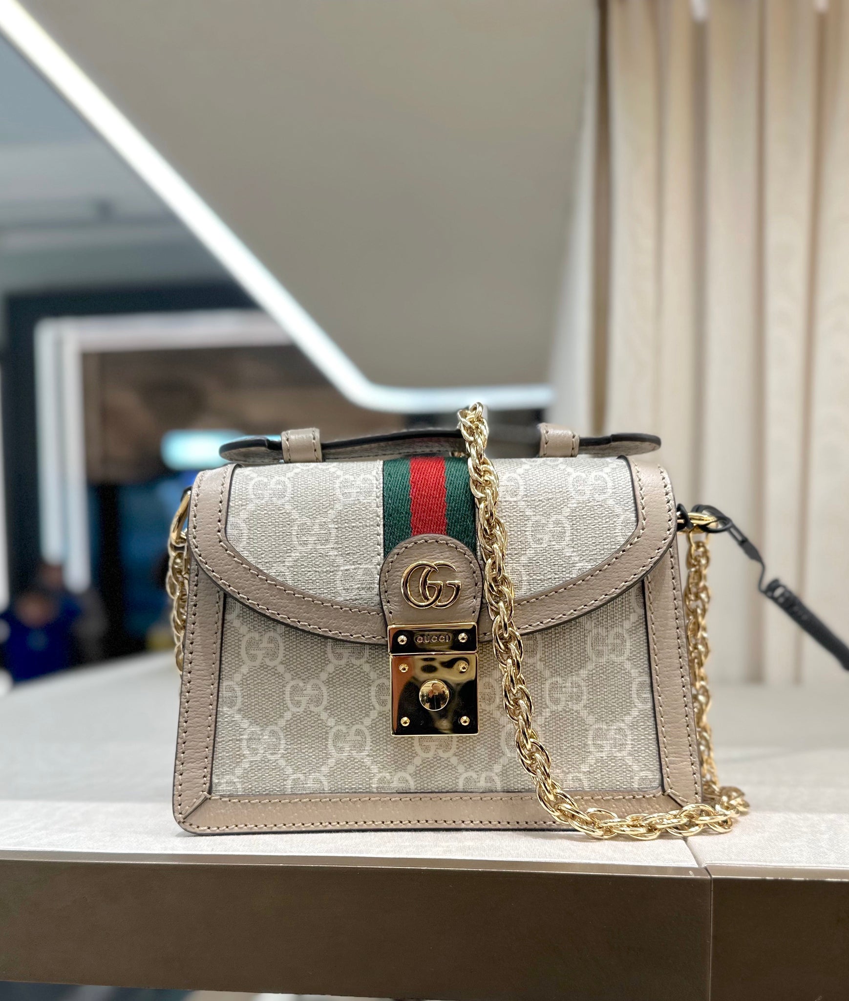 GUCCI Ophidia GG Mini Shoulder Bag Gucci Handbag (Mini
