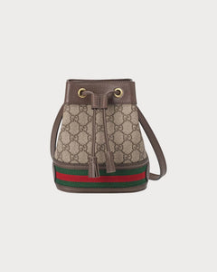 GUCCI Ophidia MIni GG Bucket Bag | 古驰 水桶袋 (迷你/Tan)