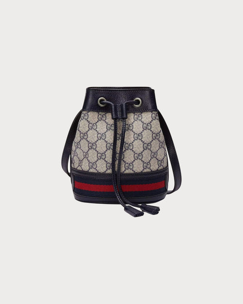 GUCCI Ophidia MIni GG Bucket Bag | 古驰 水桶袋 (迷你/Black)
