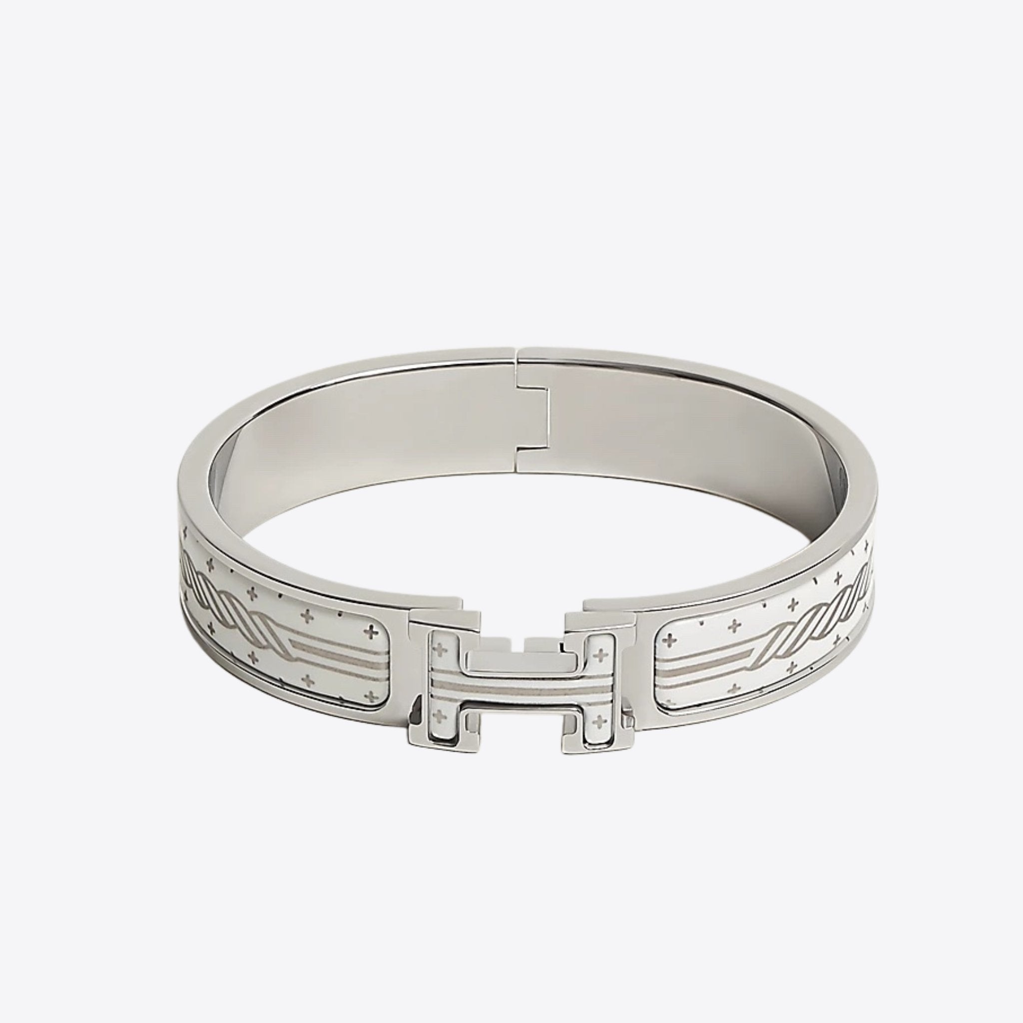 HERMES ブレスレット Clic Clac H Quadrige au Fil Clic Clac H Quadrige au Fil bracelet | Hermès Australia