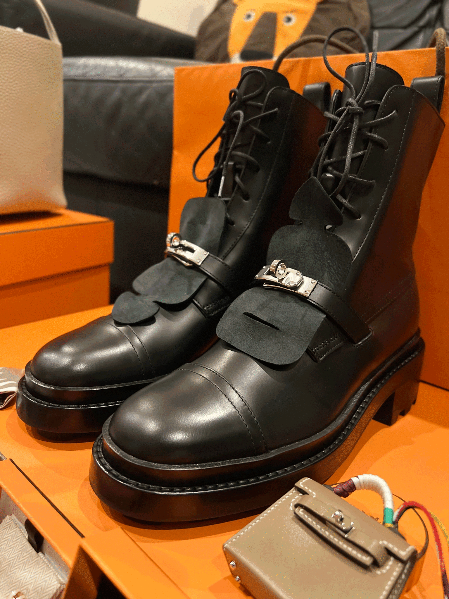 HERMES Funk Angle Boots | Hermès boots (black)