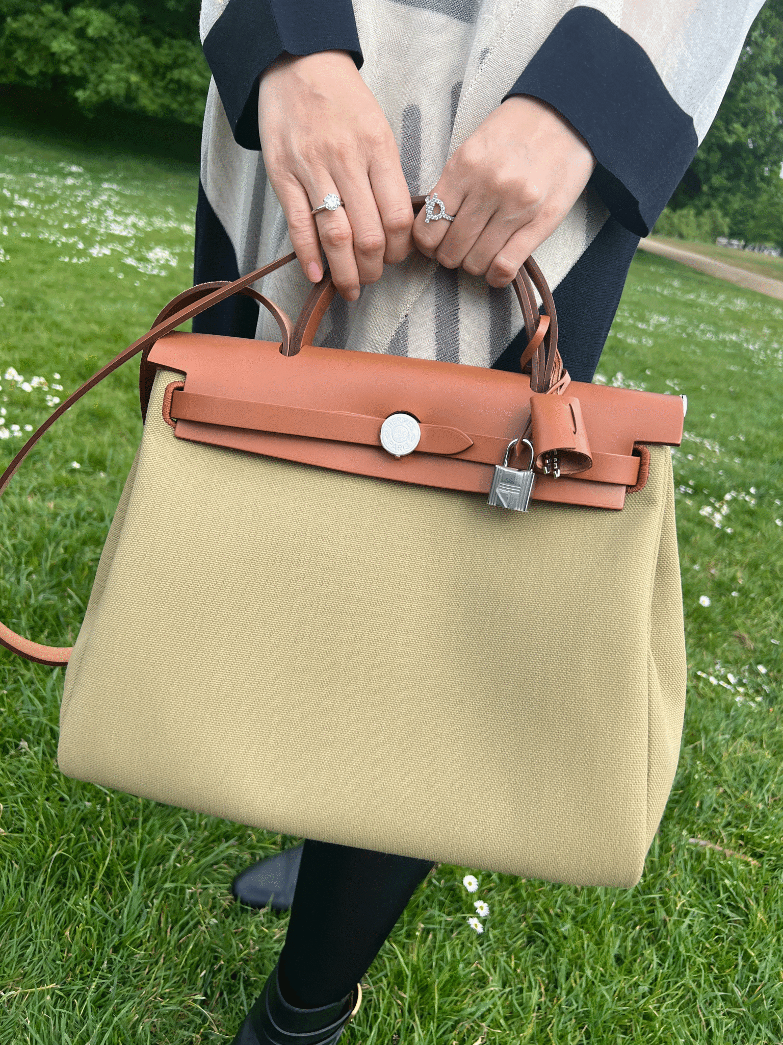 Herbag Hermes Bag Herbag 19 HERMES Herbag 31 Hermès Handbag