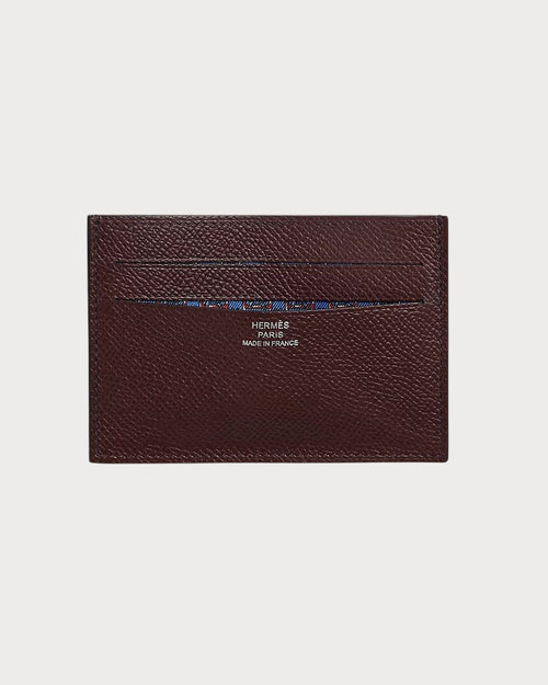 HERMES Men's Citizen Twill Card Holder | 爱马仕 男仕卡套 (红色)