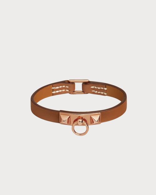 HERMES Rivale Mini Bracelet | 愛馬仕 手帶 (迷你/Gold/玫瑰金)