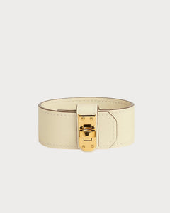 HERMES Small Kelly Twist Bracelet | 愛馬仕 Kelly手帶 (White)