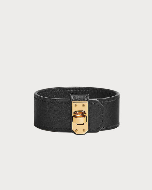 HERMES Small Kelly Twist Bracelet | 愛馬仕 Kelly手帶 (Black)