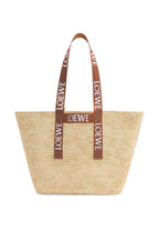 LOEWE Raiffa Fold Shopper | 羅意威 草編手提袋 (啡色)