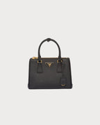 PRADA Small Prada Galleria Saffiano Leather Bag | 普拉達 手袋 (Black)