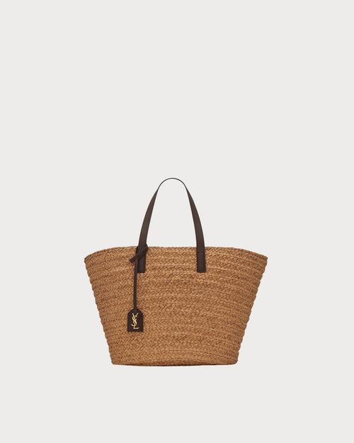YSL SAINT LAURENT Panier Medium Bag | 聖羅蘭 手袋 (啡色)