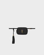 YSL SAINT LAURENT Lou Belt Bag | 圣罗兰 腰包 (黑色)
