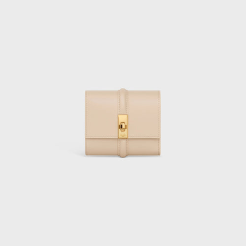 CELINE Small Trifold Wallet 16 | 賽琳 銀包 (Nude)