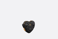 CHRISTIAN DIOR Heart Pouch with Chain | 迪奧 心型手袋 (多色)Black