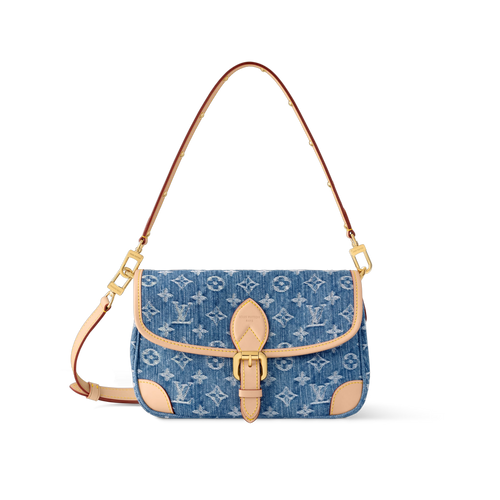 LOUIS VUITTON M13070 Diane Bag | 路易威登 手袋 (牛仔藍色)